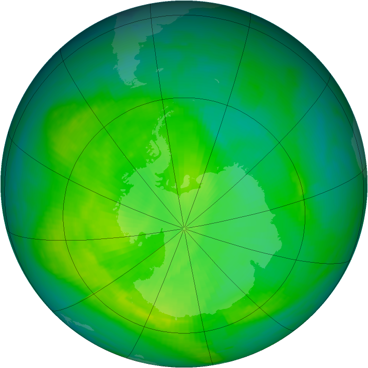 Ozone Map 1988-11-17